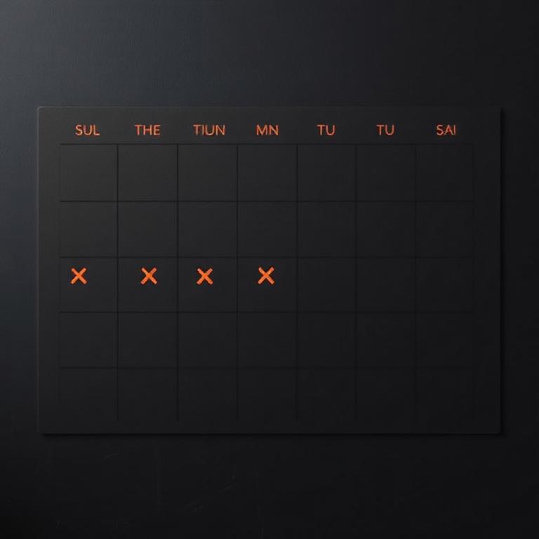 30-Day Challenge Calendar